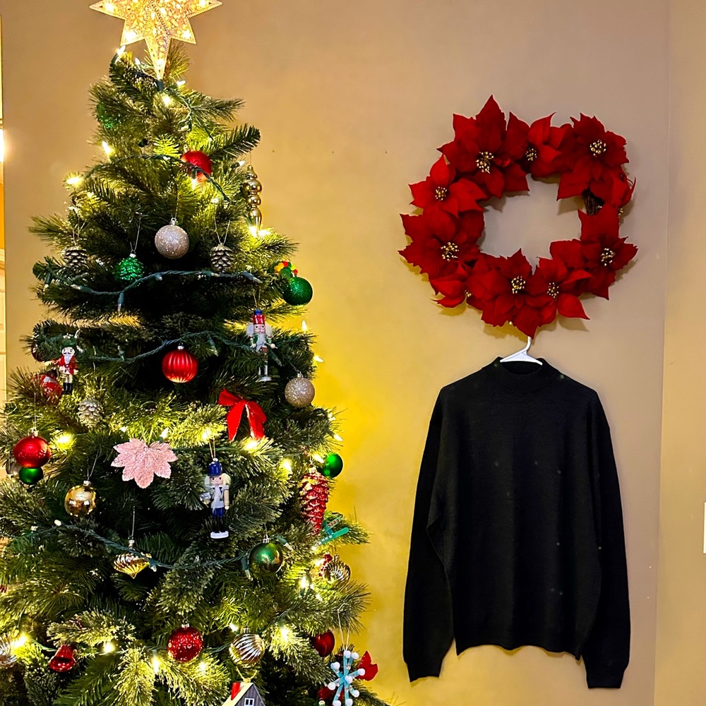 Villini Sweater - XL- Charcoal Grey Sweater